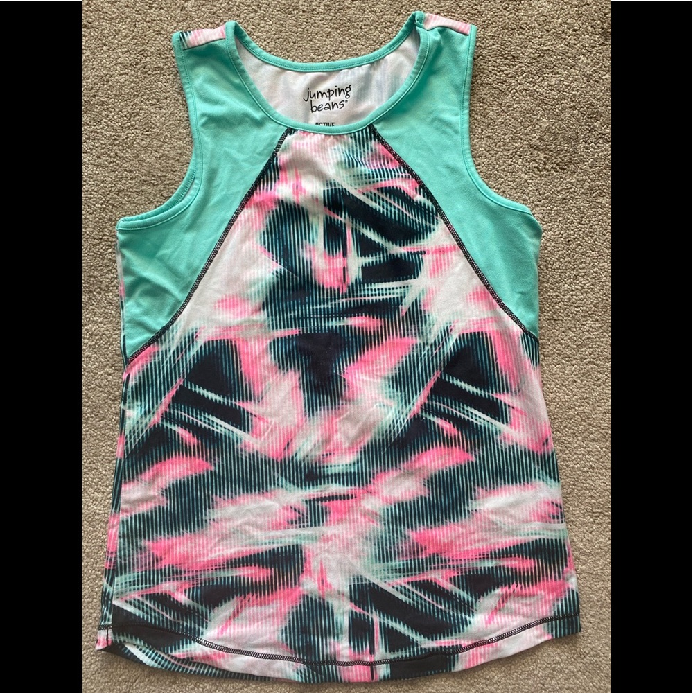 Jumping Beans Girls Athletic Wear Sleeveless Tank